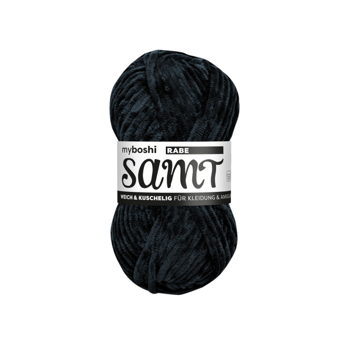 myboshi Amigurumi fluwelen wol raaf 100g