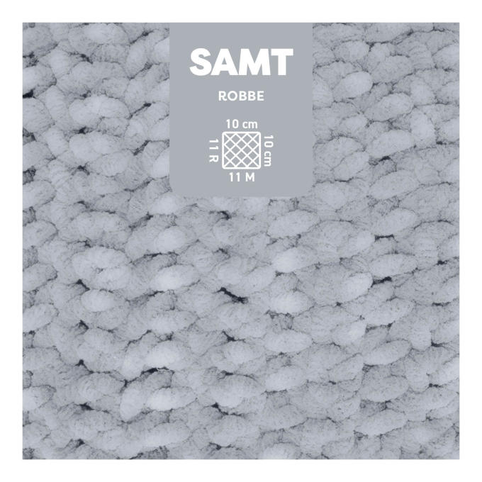 myboshi Amigurumi Samt Wolle Robbe 100g
