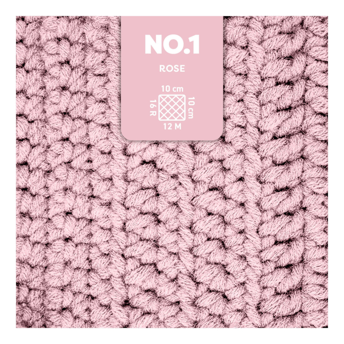 myboshi wol nr.1 50g, roze