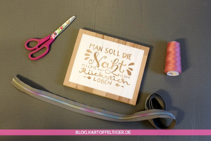 Nähfrosch, Plotterdatei 3er Set Selbermacher 1, german