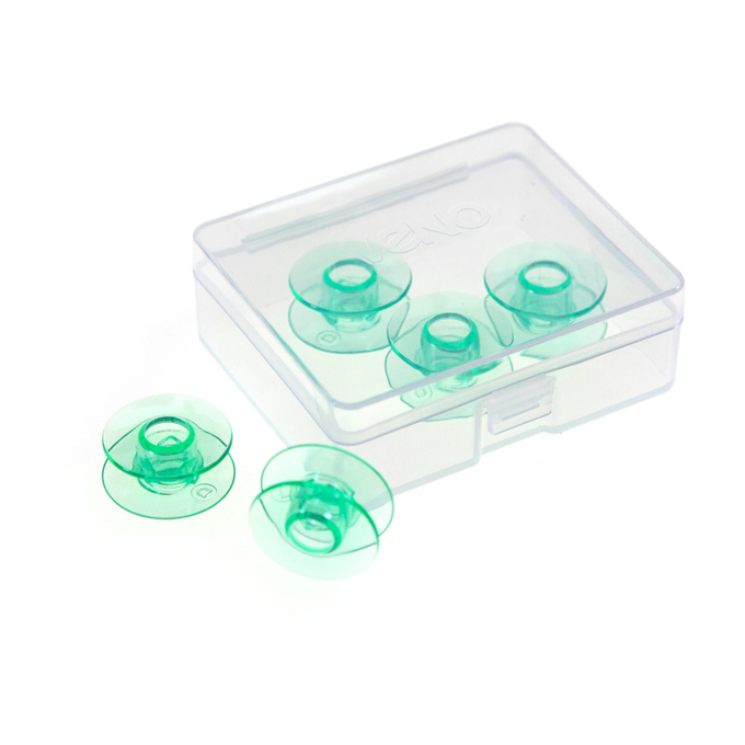 Nähmaschinenspulen für Horizontalgreifer KST, Ø 21,6 mm x 10,4 mm