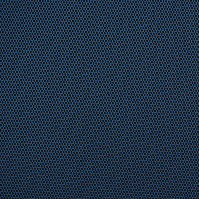 3D mesh stof met geweven achterkant, donkerblauw