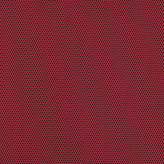 3D mesh stof met geweven achterkant, donkerrood