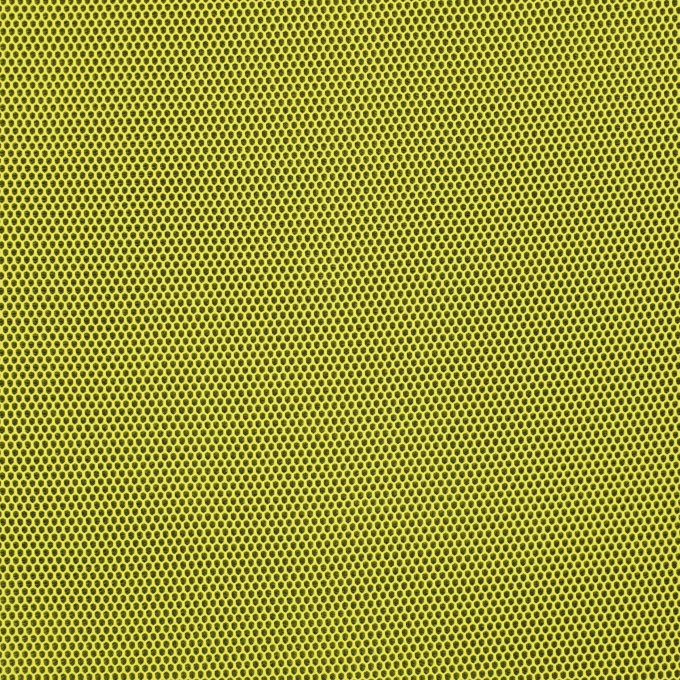Tissu filet mesh matelassé 3D , jaune