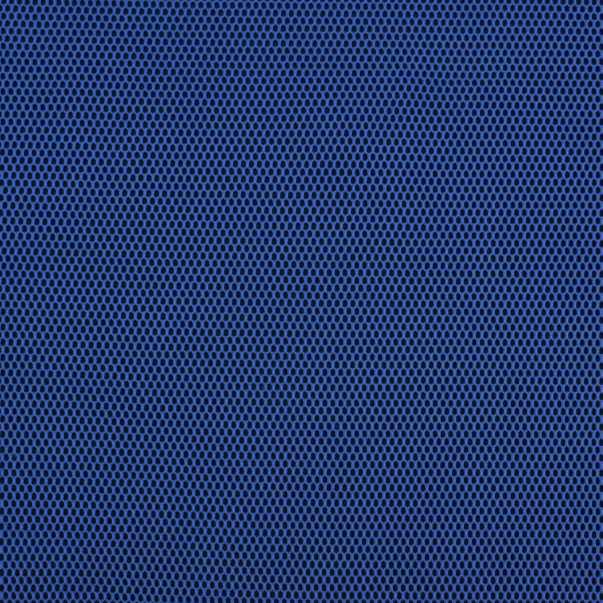3D mesh stof met geweven achterkant, koningsblauw