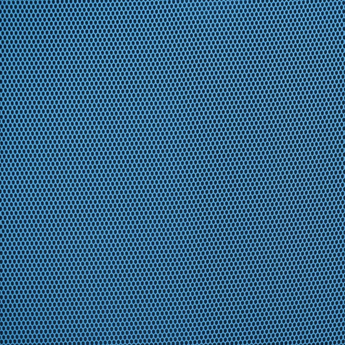 3D mesh stof met geweven achterkant, turquoise