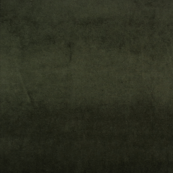 Tissu nicki jersey velours côtelé, vert olive