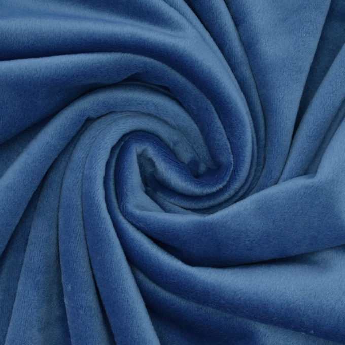 Nicky fleece uni, helderblauw