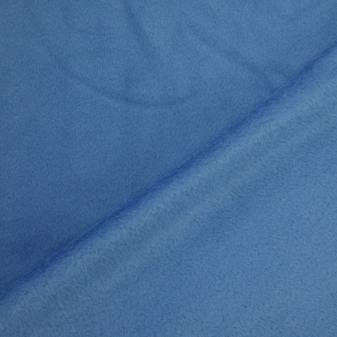 Nicky fleece uni, helderblauw