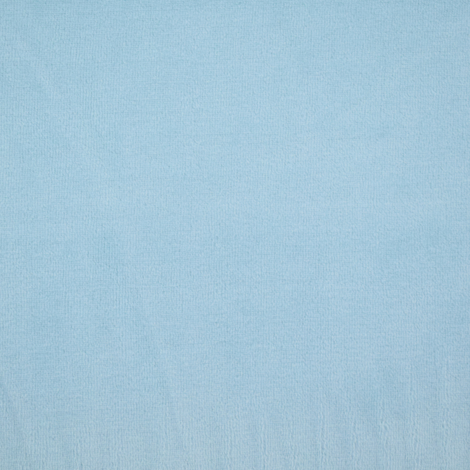 Tissu nicki jersey velours coton Sandrine, bleu clair
