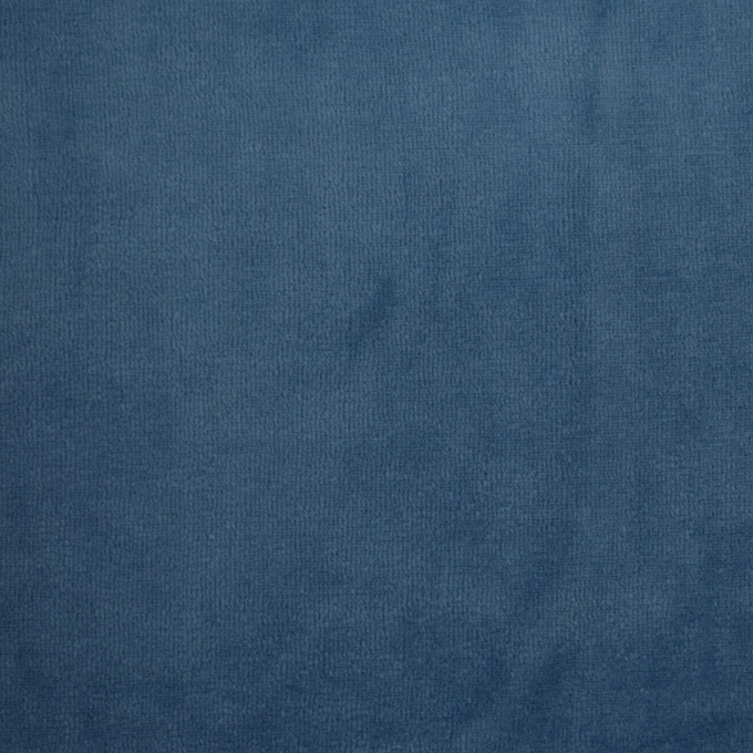 Nicki fabric plain, denim blue