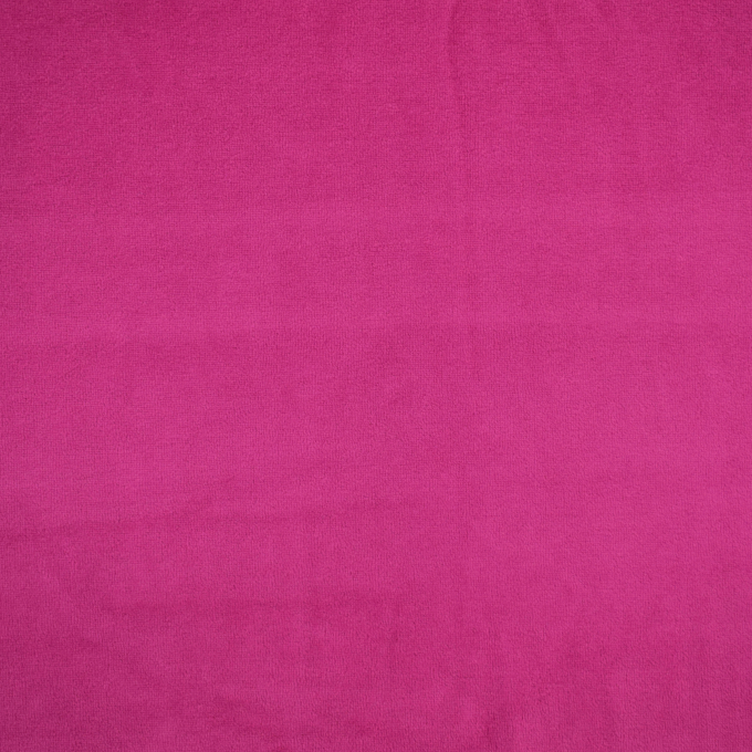 Nicky velours uni, magenta