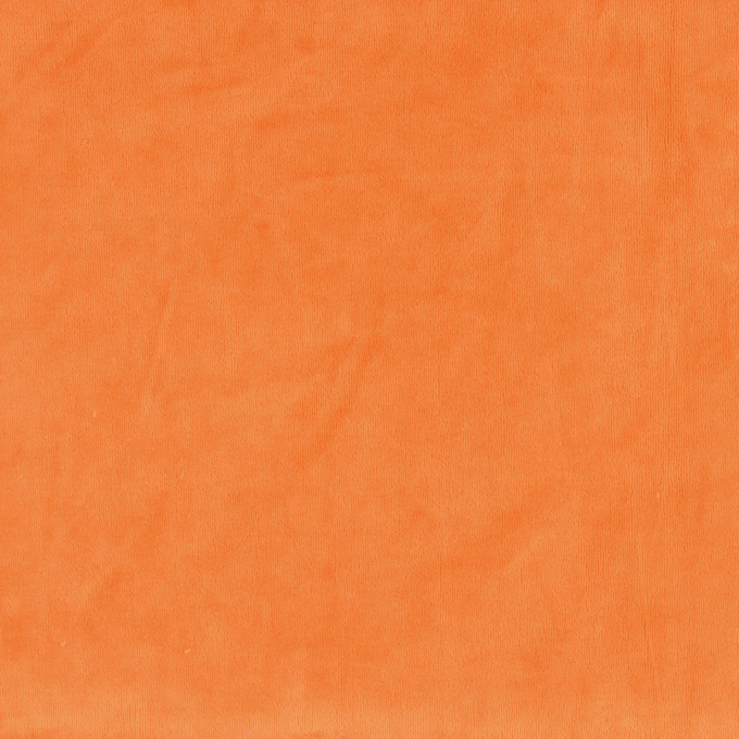 Nicky velours uni, oranje