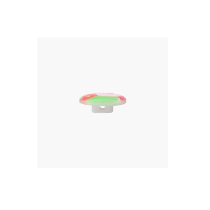 Bouton couture plastique Peppa Pig, 15 cm, vert clair