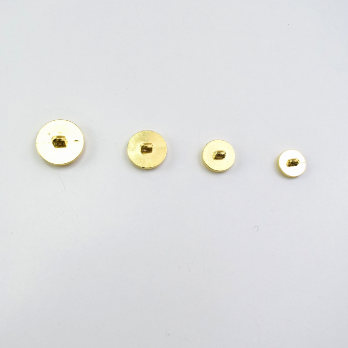 Achtersteekknoop Set emblem, goudkleurig 40 pcs.