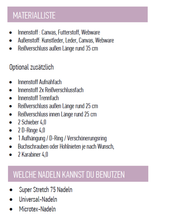 E-Book oh meéla Benni Bag Kombi, Duits