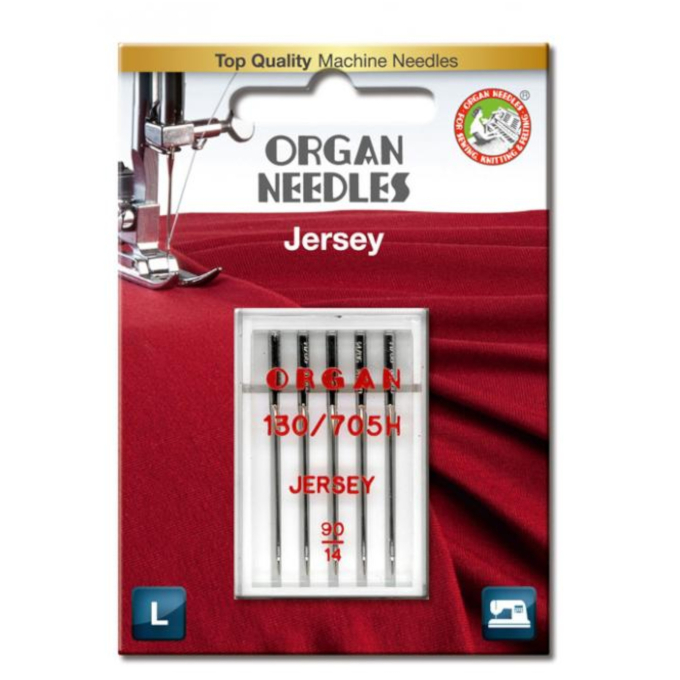 Organ Nähmaschinennadeln 130/705 H, Jersey 90
