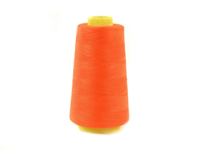 Overlock yarn 120, 2740 m, orange