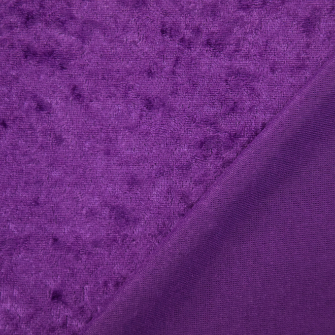 Pannesamt dunkelviolett