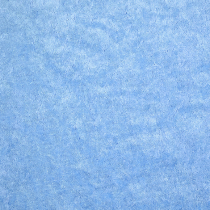 Tissu panne de velours, bleu clair