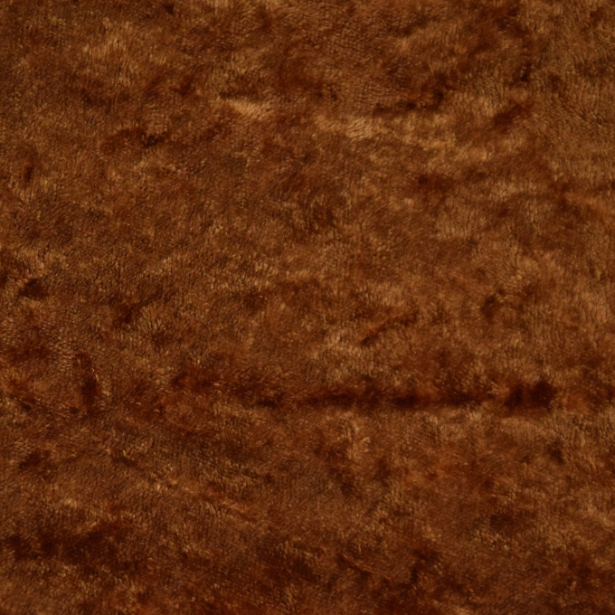 Tissu panne de velours, marron clair