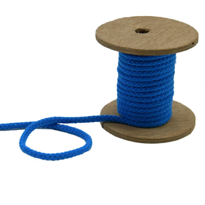 Cordon de serrage 5mm/ cordon sweat, bleu aqua clair
