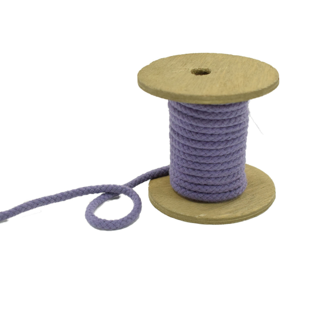 Cordon de serrage 5mm/ cordon sweat, pourpre pâle