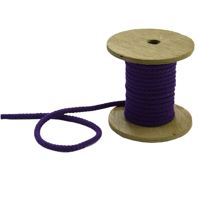 Cordon de serrage 5mm/ cordon sweat, pourpre