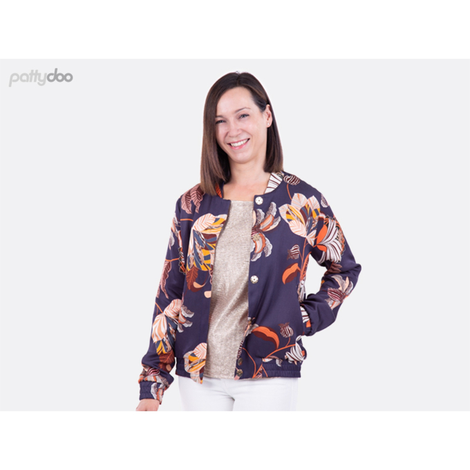 Paper pattern pattydoo Brooklyn blouson, German