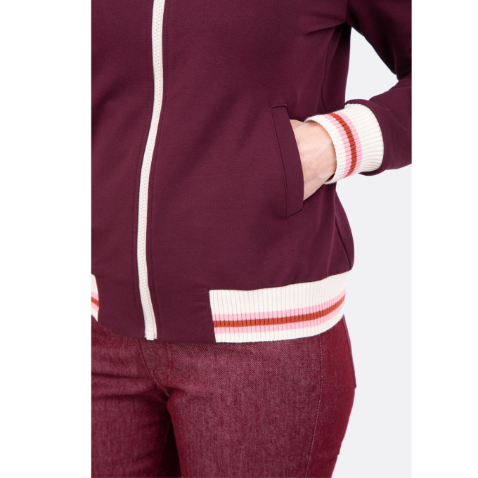 Papieren patroon pattydoo Collegejacke Hanna, Duits