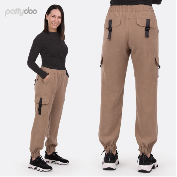 Papieren patroon pattydoo Sydney Cargohose Dames, Duits