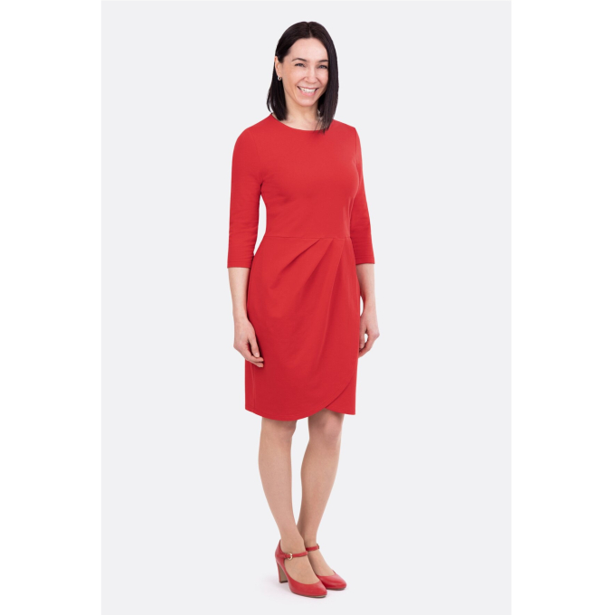 Patron robe femme Adriana pattydoo, version papier, en allemand