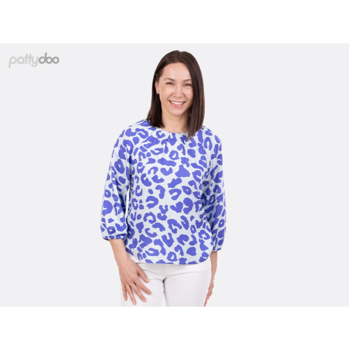 Paper pattern pattydoo ladies blouse Willow, German
