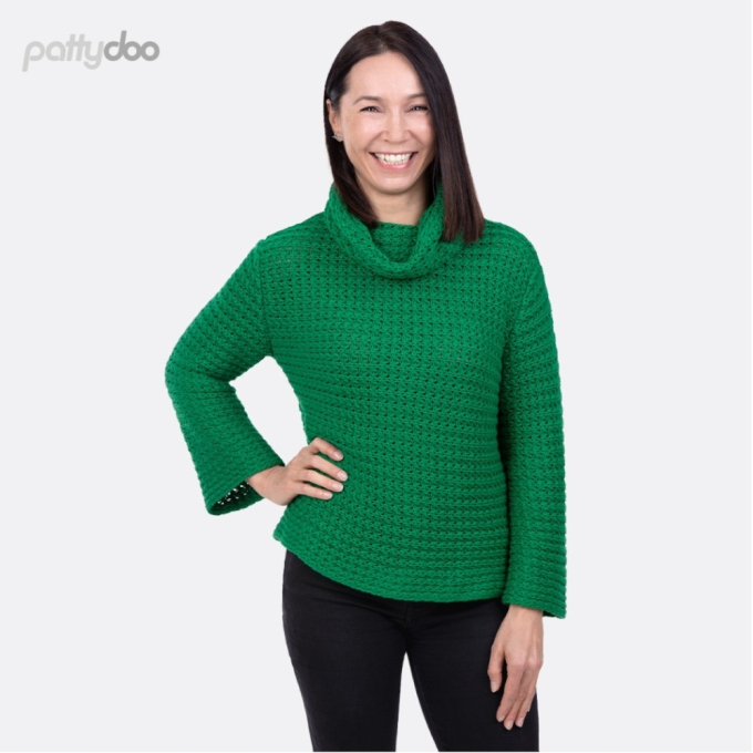 Papieren patroon pattydoo Mimi Dames Pullover, Duits