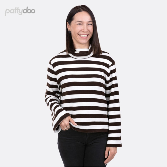 Papieren patroon pattydoo Mimi Dames Pullover, Duits