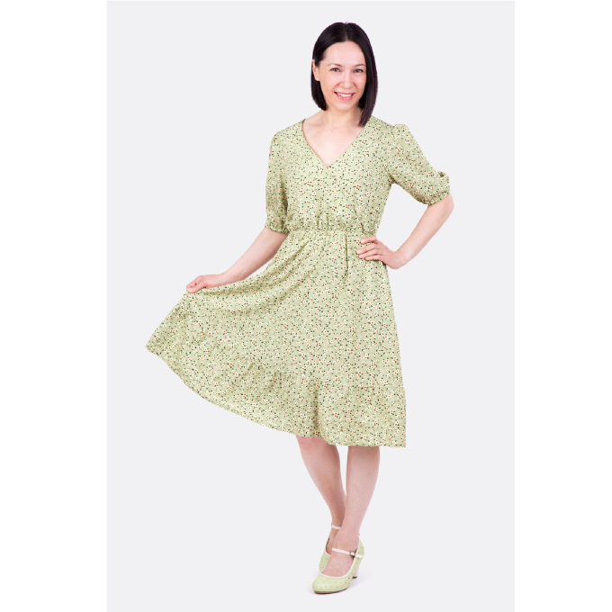 pattydoo robe en pour femmes Ida patron papier, en allemand