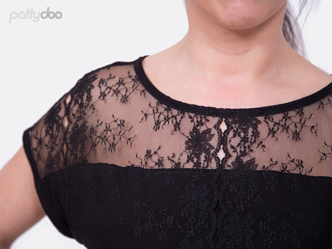 pattydoo T-shirt Femme Sara Patron en papier, en allemand