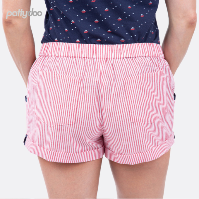 Papieren patroon pattydoodamesbroek Summer, Duits