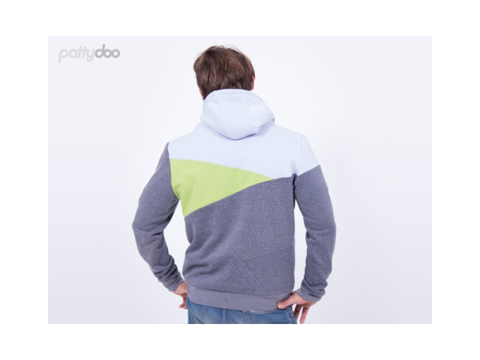pattydoo Sweat à capuche Luke Patron de couture, en allemand