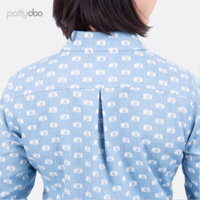 Papieren patroon pattydoo blouse Julie, Duits