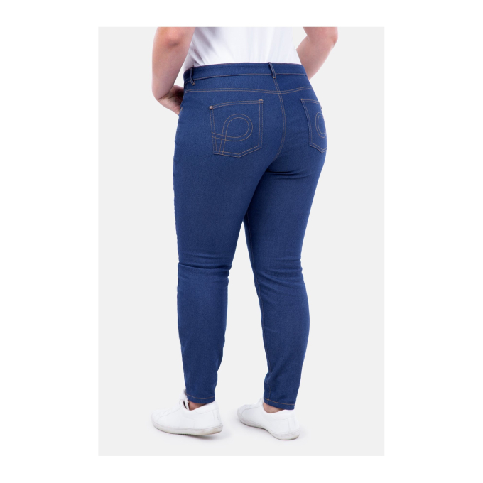 Papieren patroon pattydoo High Waist Dames Jeans 3 en 4, Duits
