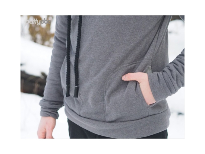 pattydoo Kapuzenpullover Tony Papierschnittmuster