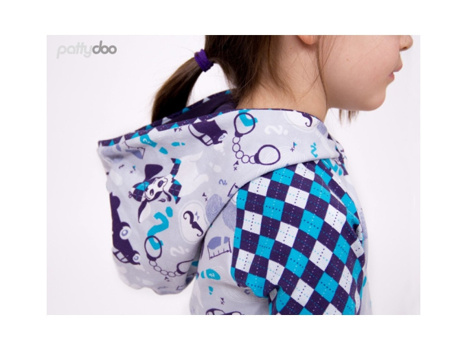 pattydoo T-shirt enfant Leo Patron en papier, en allemand