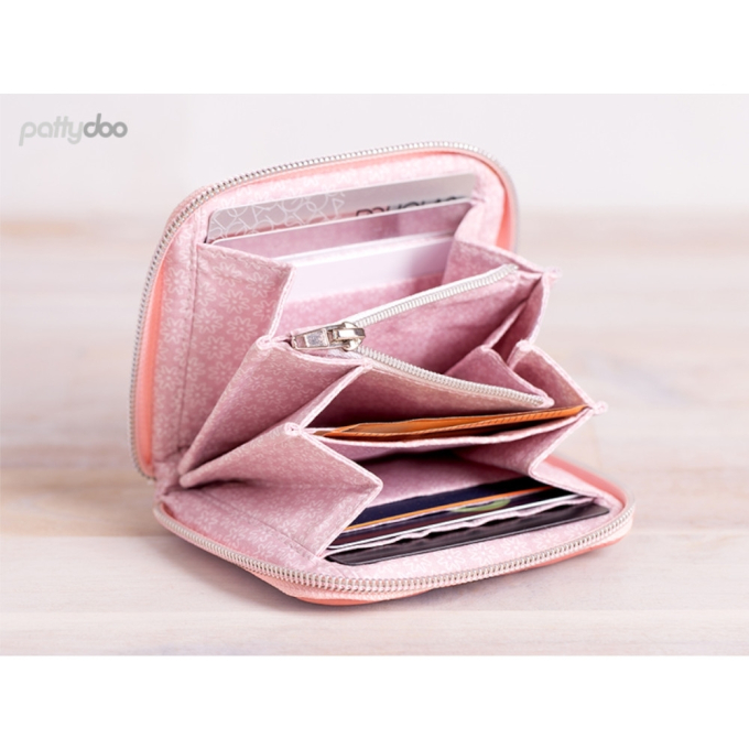 Pattydoo naaipatroon portemonnaie Molly & Polly , Duits