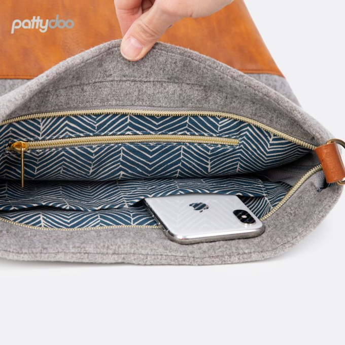 Patron en papier Pattydoo Sac  Tasche Annie & Louise, en allemand