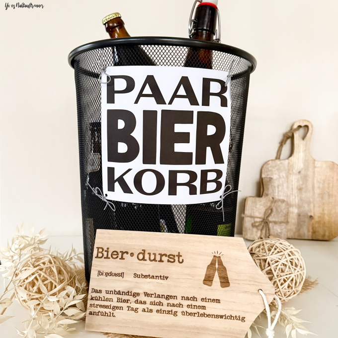 Plotterdatei beemybear Bierdurst, german