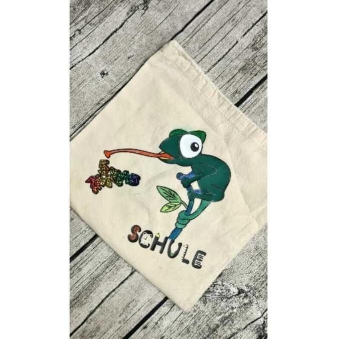 Fichier dessin flocage Lettres caméléon Daddy2Design