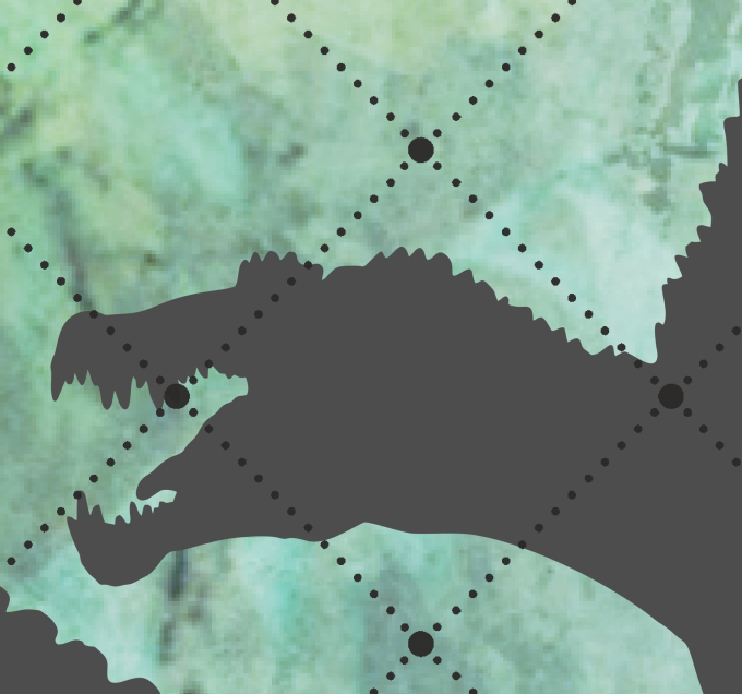 Fichier dessin flocage Dinosaures pouvoir 3 Daddy2Design