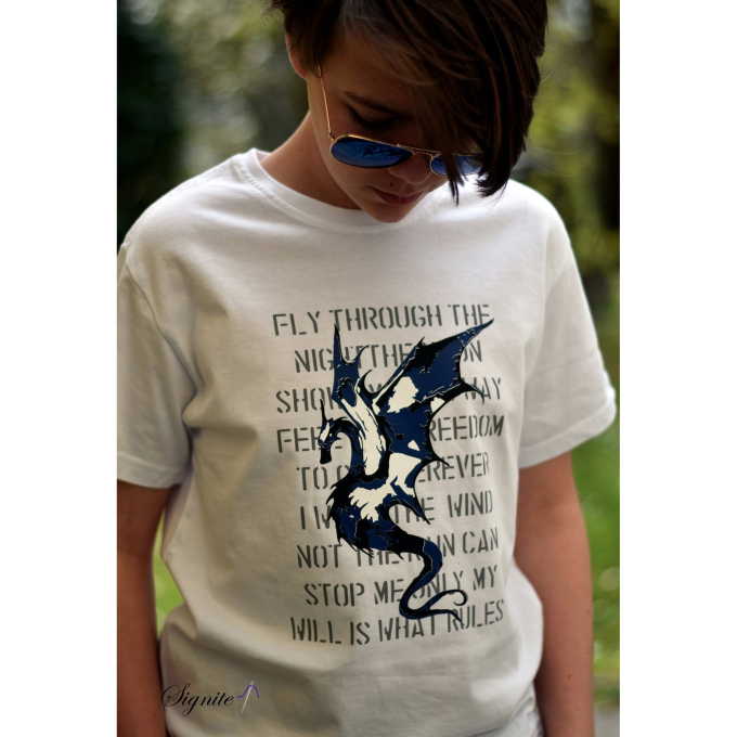 Plotterdatei Daddy2Design Dragon Poem - Drachen Gedicht, duits