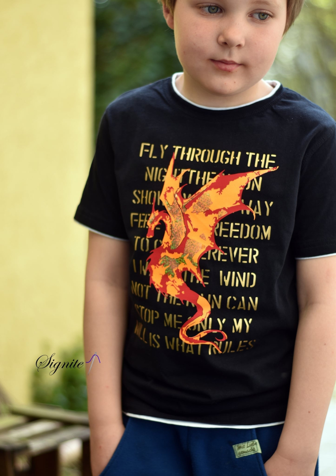 Plotterdatei Daddy2Design Dragon Poem - Drachen Gedicht, duits